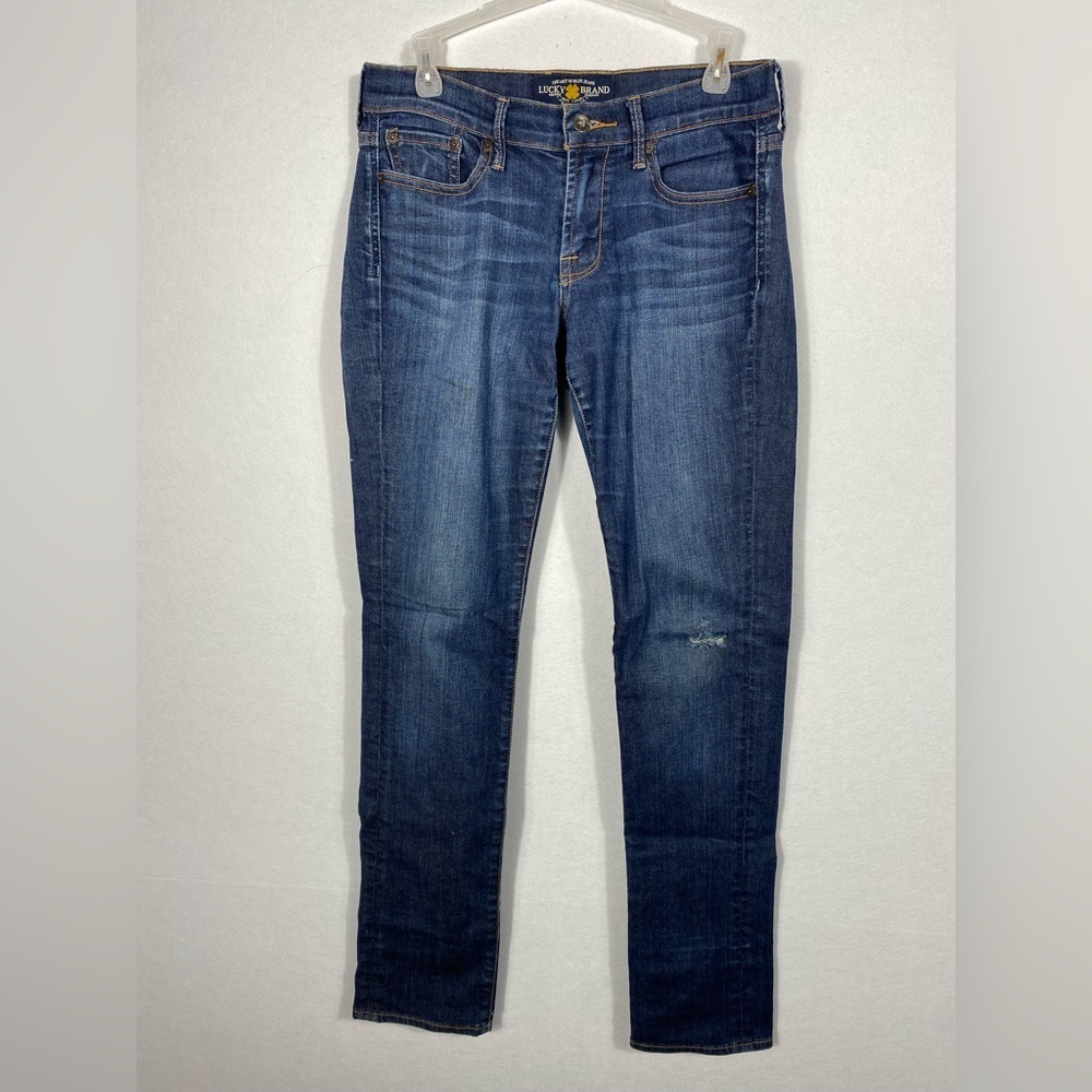 Lucky Brand Dark Blue Jeans Sweet N Straight size 2/26